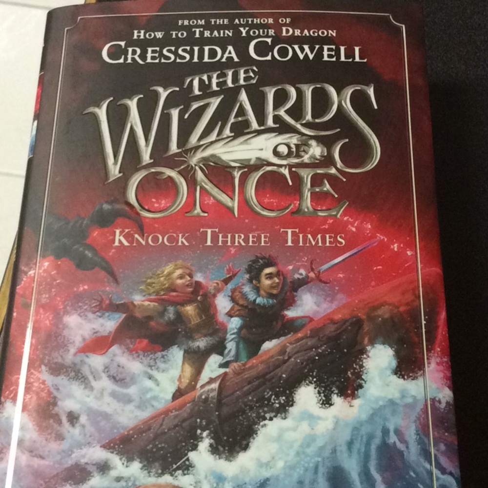 The Wizards of Once hardcover book